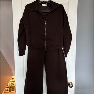 Women's Brown Matching Set